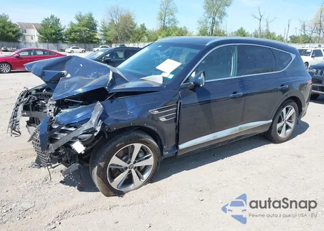 2021 Genesis Gv80 3.5T Awd Advanced из США, поврежденный, VIN KMUHCESC7MU066507